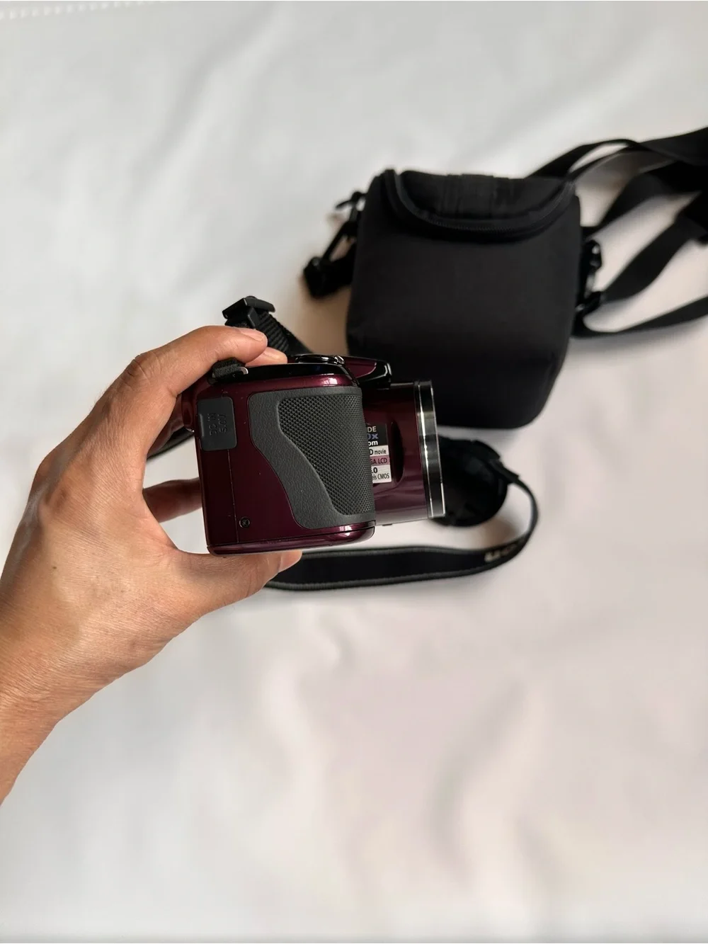 Nikon Digital Camera - Black and Deep Burgundy